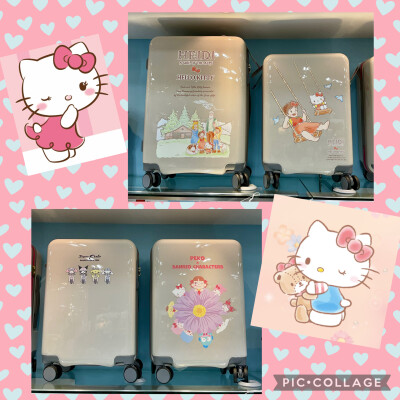 サンリオコラボスーツケース💕