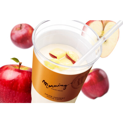 爽やかな味わいの「りんご」の果実を使用したヨーグルトデザートが登場中！