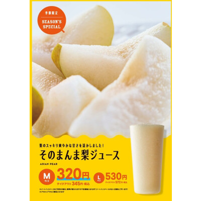 そのまんま梨ジュース