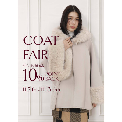 Aga FENNNELコートフェア🧥✨