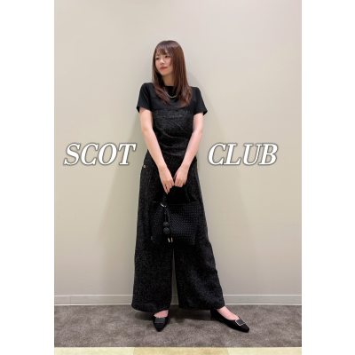 ツイードデザインが目を惹くきれいめスタイリング🖤✨