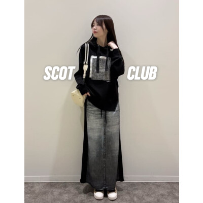 SCOT大人カジュアルコーデ🧢🩶