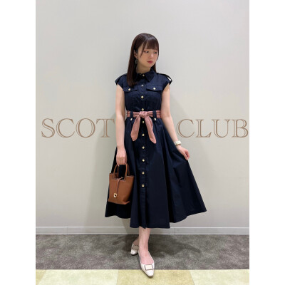 サファリシャツワンピースstyling🤎✨