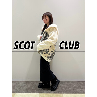 ペイズリー柄が印象的！ボアブルゾン🐏🩶