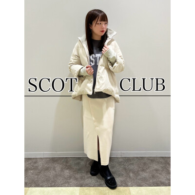 フレアダウン✖️タイトスカートの'' 大人カジュアル '' スタイル🤍✨